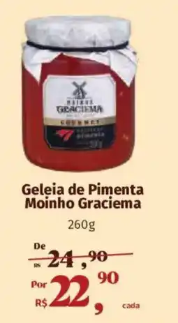 Supermercados Mateus Geleia de Pimenta Moinho Graciema oferta