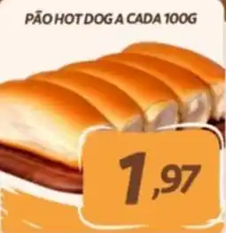 Chimar Supermercados pão hot dog oferta