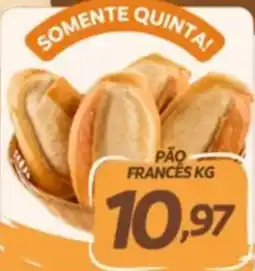 Chimar Supermercados pão francês kg oferta