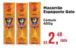 Supermercados Mateus Macarrão Espaguete Galo oferta