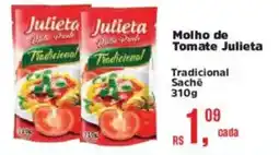 Supermercados Mateus Molho de Tomate Julieta Tradicional oferta