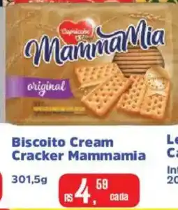 Supermercados Mateus Biscoito cream cracker mammamia original oferta