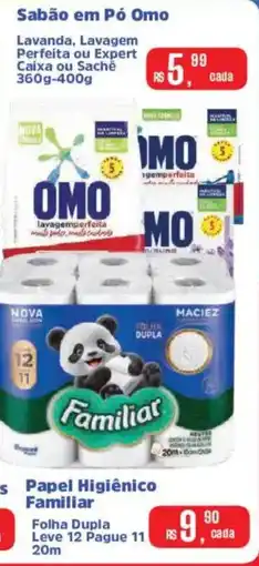 Supermercados Mateus Sabão em Pó Omo oferta