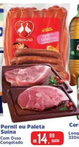 Supermercados Mateus Pernil ou Paleta Suína oferta
