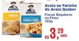 Supermercados Mateus Aveia ou Farinha de Aveia Quaker oferta
