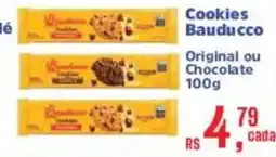 Supermercados Mateus Cookies Bauducco Original ou Chocolate oferta