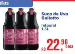 Supermercados Mateus Suco de Uva Galiotto oferta