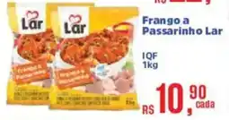 Supermercados Mateus Frango a Passarinho Lar oferta