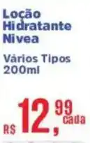 Supermercados Mateus Loção Hidratante Nivea Vários Tipos oferta