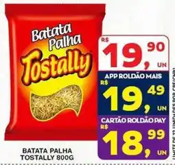 Roldão Batata palha tostally oferta