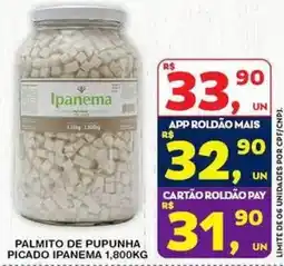 Roldão Palmito de pupunha picado ipanema oferta