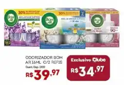 Bistek Supermercados Odorizador bom ar 16ml c/2 refis oferta