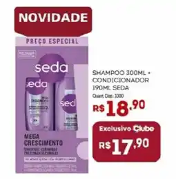 Bistek Supermercados Shampoo seda condicionador seda mega crescimento oferta