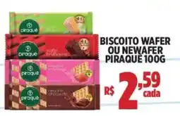 Bahamas Supermercados Biscoito wafer ou newafer piraque 100g oferta