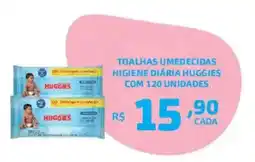 Bahamas Supermercados toalhas umedecidas higiene diária huggies oferta
