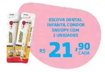 Bahamas Supermercados escova dental infantil condor snoopy oferta