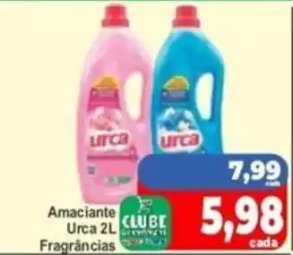 Rede Super Compras Amaciante Urca 2L Fragrâncias oferta