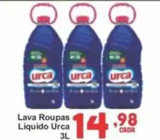Rede Super Compras Lava Roupas Liquido Urca oferta