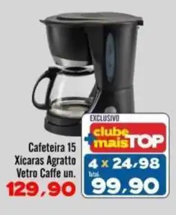 Rede Top Cafeteira 15 Xícaras Agratto Vetro Caffe un. oferta