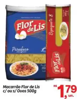 Fort Atacadista Macarrão flor de lis c/ ou s/ Ovos oferta