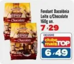 Rede Top Fondant Dacolônia Leite c/Chocolate oferta