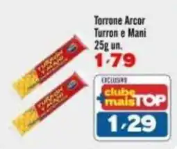 Rede Top Torrone Arcor Turron e Mani oferta