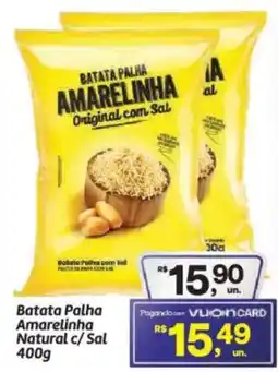 Fort Atacadista Batata Palha Amarelinha Natural c/ Sal oferta