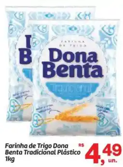 Fort Atacadista Farinha de trigo dona benta tradicional oferta