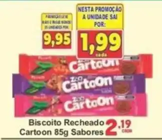 Rede Super Compras Biscoito Recheado Cartoon oferta