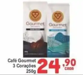 Rede Super Compras Café Gourmet 3 Corações oferta