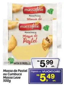 Fort Atacadista Massa de Pastel ou Cumbuca Massa Leve oferta