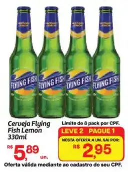 Fort Atacadista Cerveja Flying Fish Lemon oferta