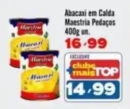 Rede Top Abacaxi em calda maestria pedaços oferta