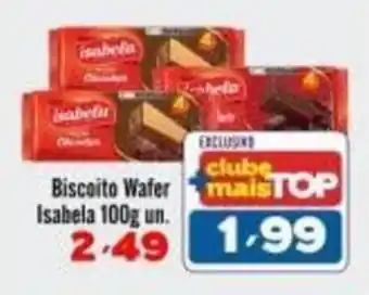 Rede Top Biscoito Wafer Isabela oferta