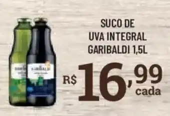 Suco de uva integral garibaldi