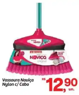 Fort Atacadista Vassoura Noviça Nylon c/ Cabo oferta