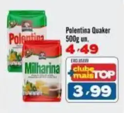 Rede Top Polentina Quaker oferta