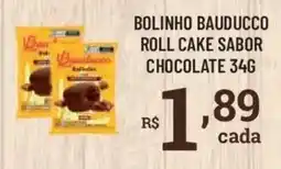 Bahamas Supermercados Bolinho bauducco roll cake sabor chocolate oferta