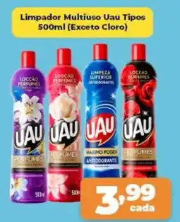 X Supermercados Limpador Multiuso Uau Tipos oferta