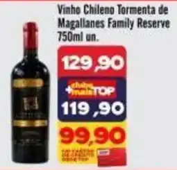 Rede Top Vinho Chileno Tormenta de Magallanes Family Reserve oferta