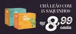 Bahamas Supermercados Chá leão oferta