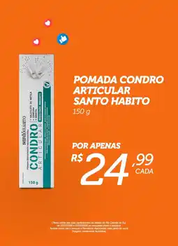 Farmácias Associadas Pomada condro articular santo habito oferta