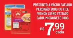 Bahamas Supermercados Presunto a vácuo fatiado oferta