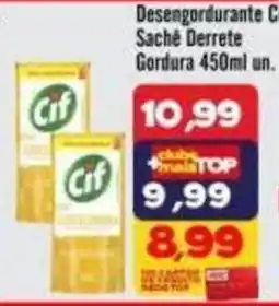 Rede Top Desengordurante Cif Sachê Derrete Gordura oferta