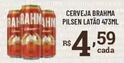 Bahamas Supermercados Cerveja brahma pilsen latão oferta