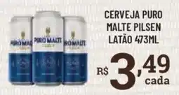 Bahamas Supermercados Cerveja puro malte pilsen oferta
