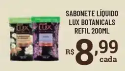Bahamas Supermercados Sabonete líquido lux botanicals refil oferta