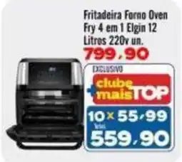 Rede Top Fritadeira forno oven fry 4 em 1 elgin 12 litros 220v un. oferta