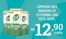 Bahamas Supermercados Limpador para banheiro cif extermina limo oferta