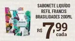 Bahamas Supermercados Sabonete líquido refil francis brasilidades oferta